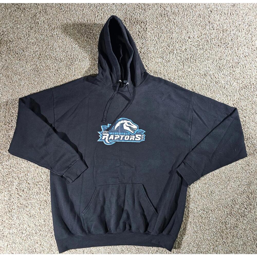 Athletic Works Wisconsin Raptors 2xl hoodie black